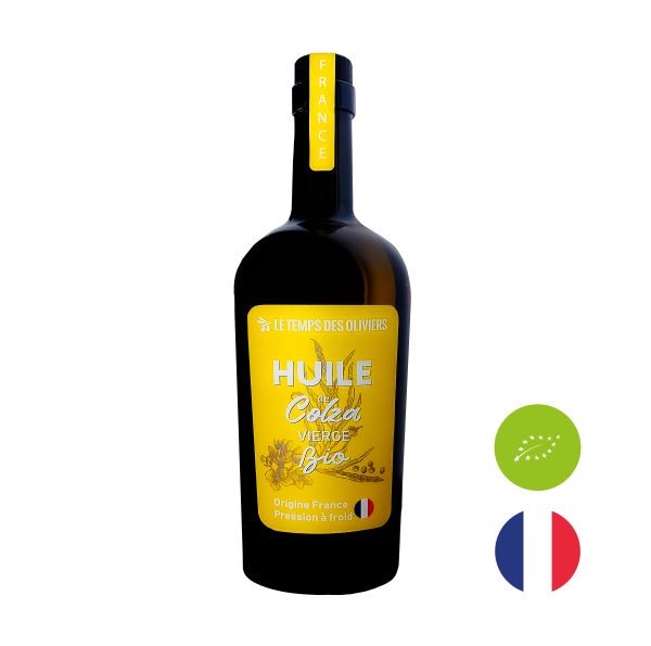 Huile vierge de colza bio - 1